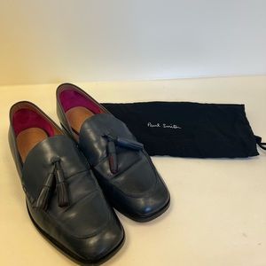 Deep blue Paul smith loafers with tassels
